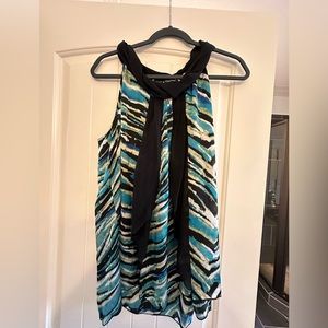 ZAC & RACHEL |Halter Tank Top |Multicolored Design | XL